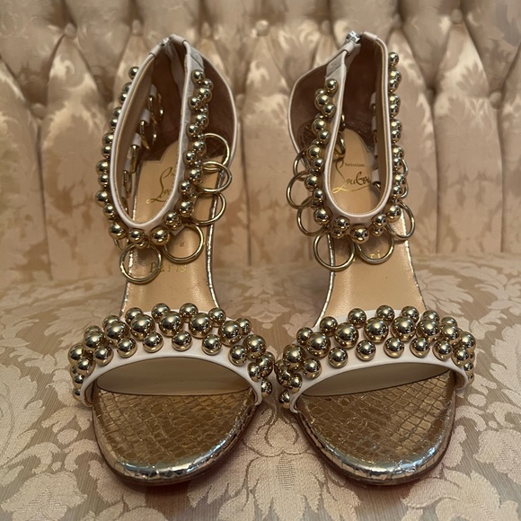Christian Louboutin Gypsandle 100mm - Picture 1 of 8